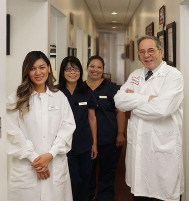 Dr. Mokbel And Staff, Hygienist ( Adelynn), receptionist ( Danielle) and Assistant ( Margaret)