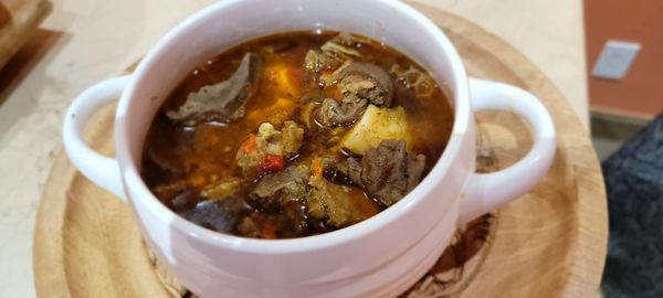 Pepper Soup w/ Assorted Meats, a Calabar Special