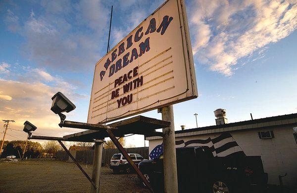 Main entrance sign