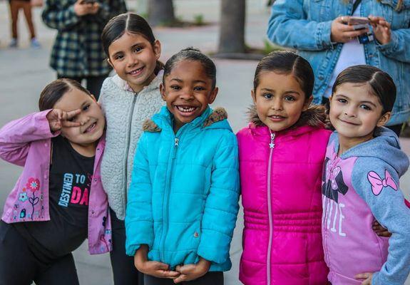 Our Baby Dreamers getting ready to hit the stage.