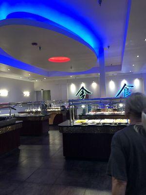 Buffet area