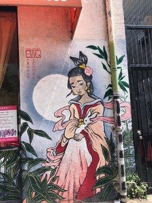 Moon Goddess Mural