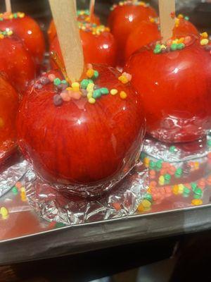 We offer Specialty Treats like Candied Apples