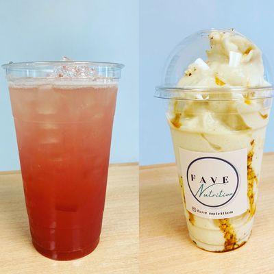 Try our refreshing Boosted Tea & Shake Combo.