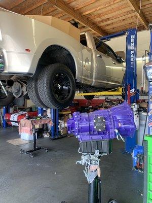 ATS Allison Conversion on a 2010 Ram 3500