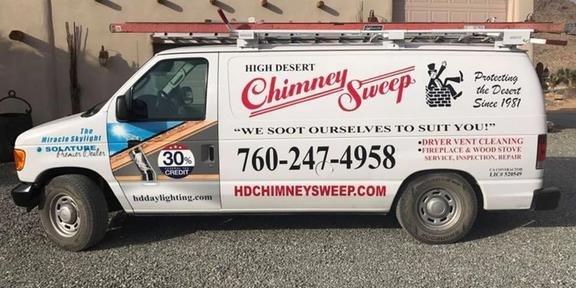 High Desert Chimney Sweep Van