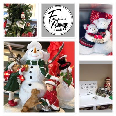 Featuring new holiday home decor - many at 50% off our already very thrifty prices!