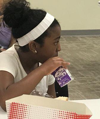 The Dundee Library hosts free weekday lunches for kids during summer break.