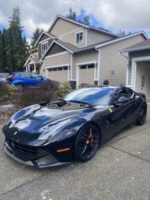 Ferrari 812 stage 1 wash