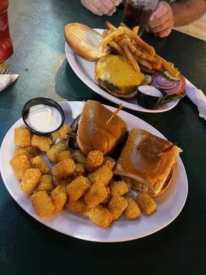 The Outlaw Cheese Steak Sandwich