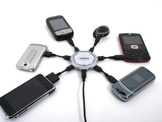 Chargepod, charge 6 devices at one time