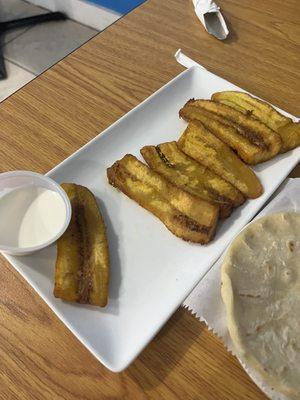 Fried plantains