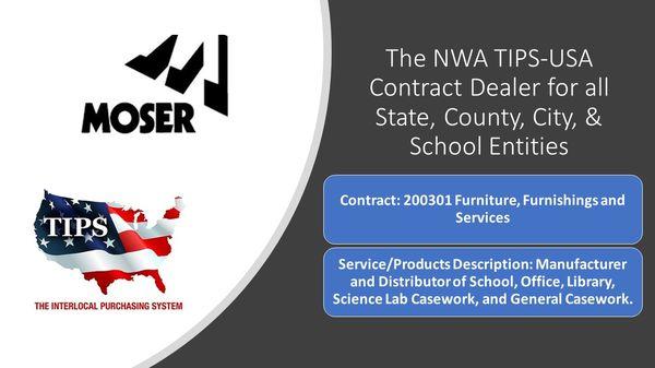 Did you know we are a Northwest Arkansas TIPS-USA Contract Dealer? Give us a call today!