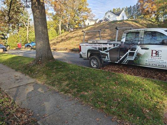 Truck with plenty of parking options