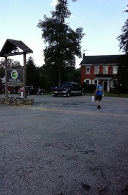 Entrance area near check- in at end of driveway