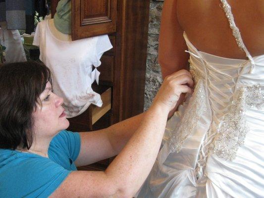 Alterations on clothing