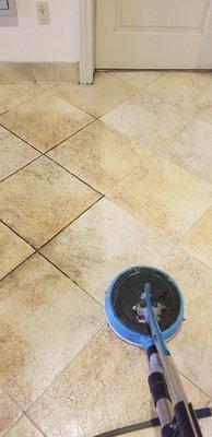 Tile and grout cleaning