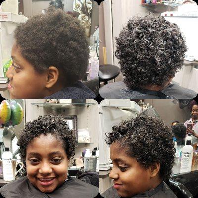 Cold Wave Curl 
When your hair doesn't have the curl pattern you like I can help create it for you