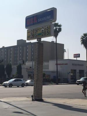 Incorrect Gas Prices.