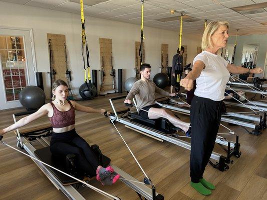 Intro to Pilates Duet Session with Ronda