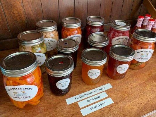 Homemade pickled products