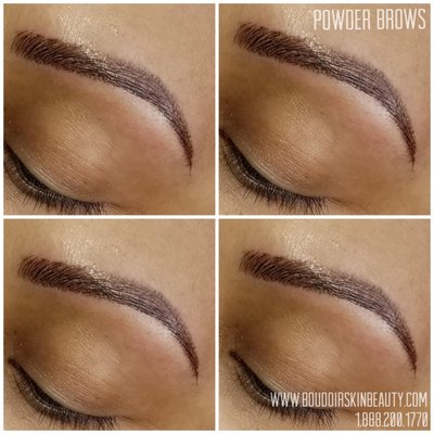 Powder Brows.  Lasts up to 3 years.