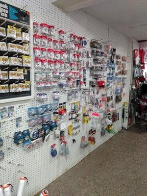 Lots of tackle for your fishing needs