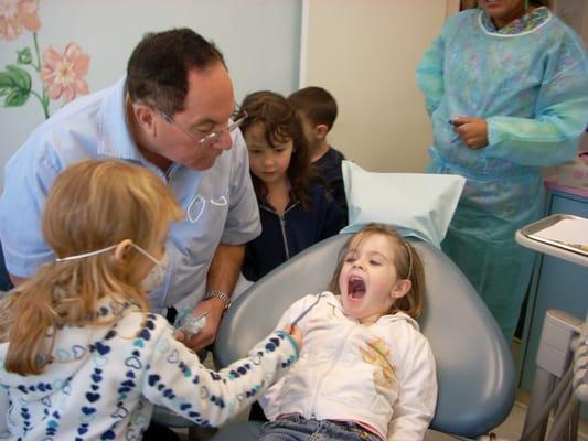 Hands-on learning.. like visiting the dentist office during field trip month.