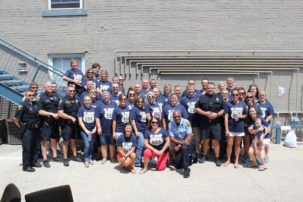 Our loan officers at the Columbia location held a Back the Blue BBQ in support of the police officers that serve the community.