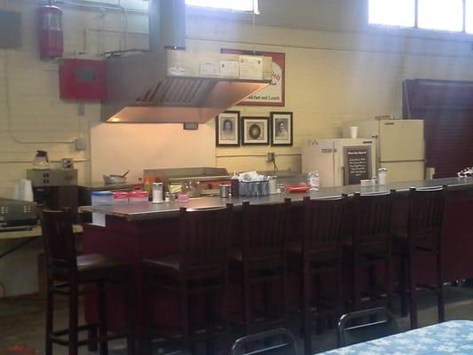 Breakfast/ Lunch counter at City Market