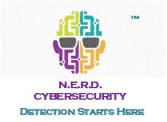 This is out N.E.R.D. Cybersecurity logo.