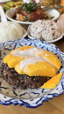 Sweet Sticky Rice with Mango