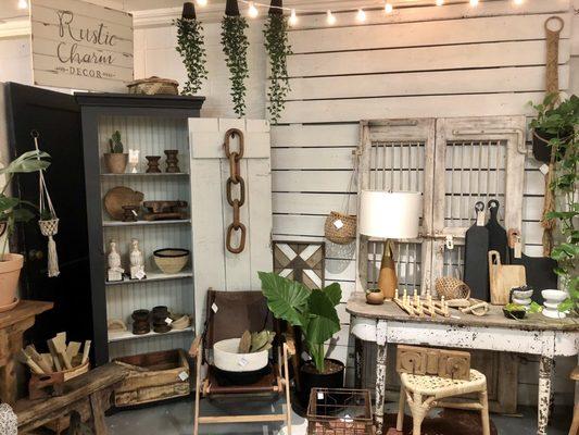 Rustic Charm booth