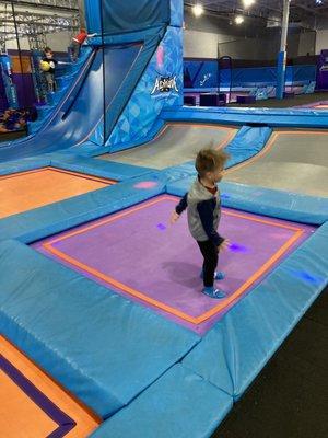 Jumping pads