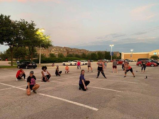 Outdoor classes to enjoy the fresh air!