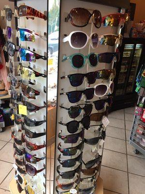 Wide selection of sunglasses for $5.95