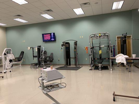 Physical therapy area