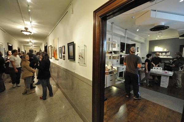 Our gallery and store on the 2nd floor of the Gettys Art Center