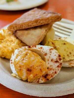 Pimento cheese deviled eggs - lifewithhanny