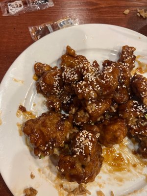 E-15 sesame chicken