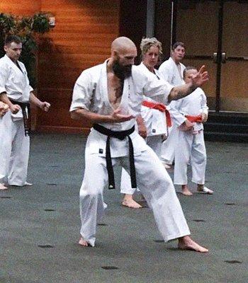 Ty our Kyokushin Karate instuctor