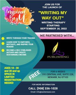 "Writing My Way Out" Writing Therapy