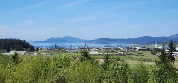 Beautiful scenery taken from the back deck.