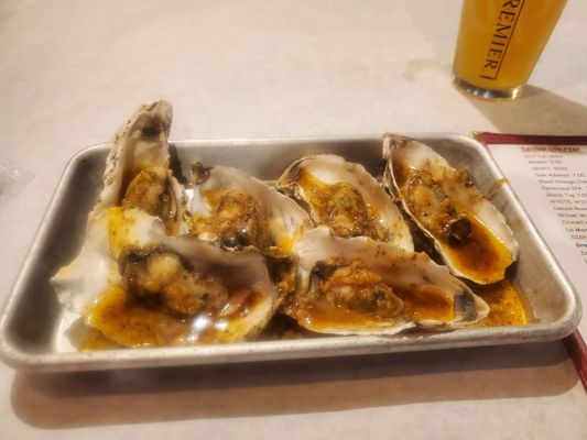 Garlic oysters