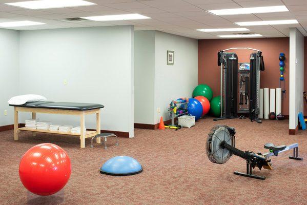 Bedford Fitness offers physical therapy, personal training, and massage--all in one location...