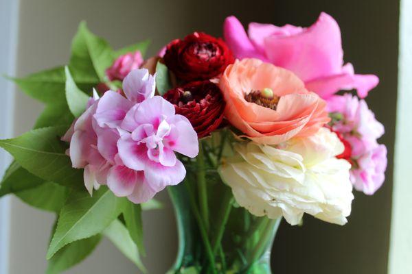 Garden fresh cut flower subscriptions available