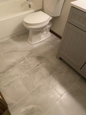 Bathroom remodel - tile