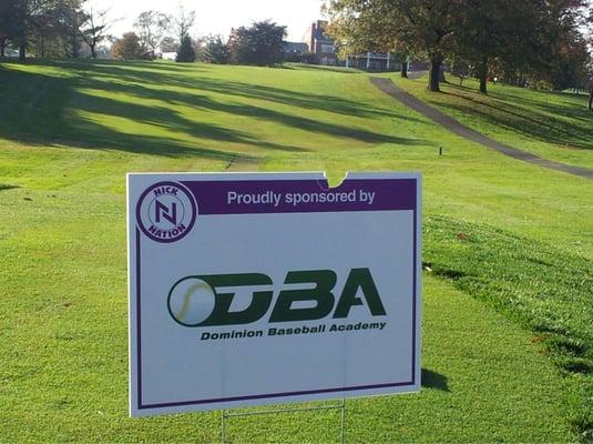 DBA Sponsor a hole for Nick Nation