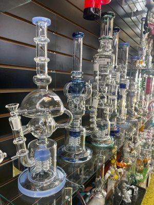 a few of our many glass pieces