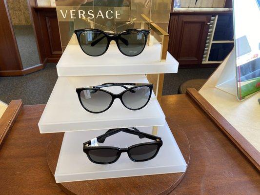 Summer is right around the corner! Make an appointment to stop by our office to check out or new Versace sunglasses!